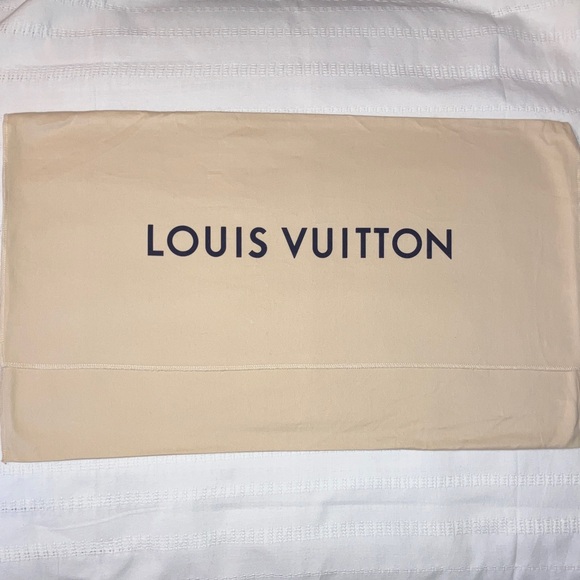 Louis Vuitton Tan Fold Over Dust Bag - Large 16x26 inches - Picture 1 of 7